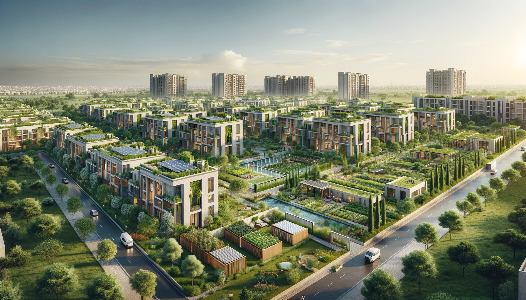 residential complex in Pakistan